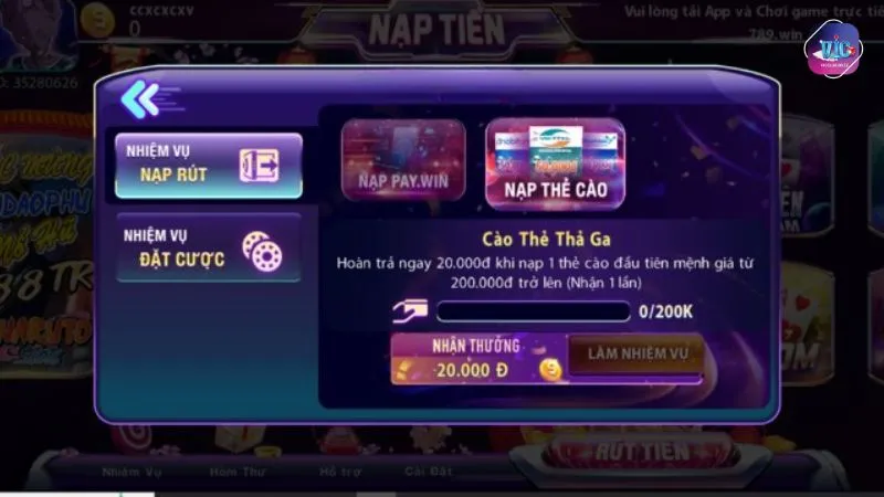 Cổng game có vô số chương trình ưu đãi độc quyền có 1-0-2 cho hội viên